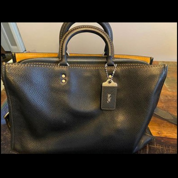 Coach Handbags - Coach leather briefcase (Rouge Brief)